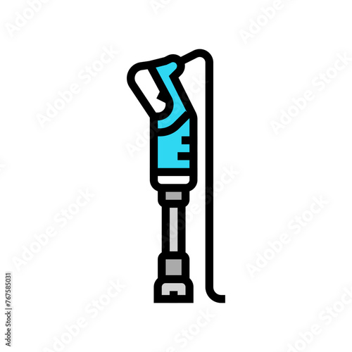 immersion blender restaurant equipment color icon vector. immersion blender restaurant equipment sign. isolated symbol illustration