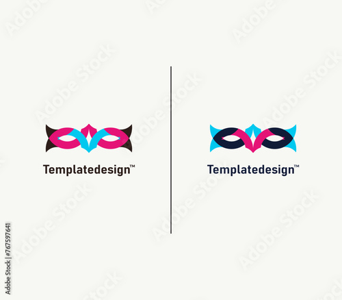 simple eyeglass pattern. eyeglass illustration. 