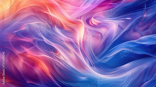 A colorful, abstract painting of a flame with a blue background. The painting is full of vibrant colors and has a sense of movement and energy