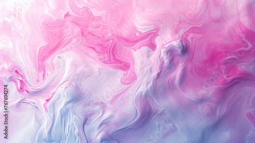 The abstract picture of the two colours between pink and white colour that has been mixing with each other in the form of the ink or liquid to become beautifully view of this abstract picture. AIGX01.