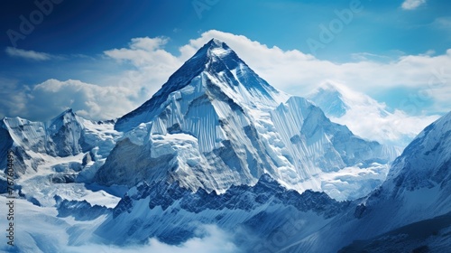 The mount everest nepal tibet world s highest peak himalayas extreme adventure © Gefo
