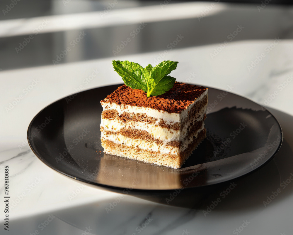 Tiramisu in Modern Contrast Tiramisu in Modern Contrast