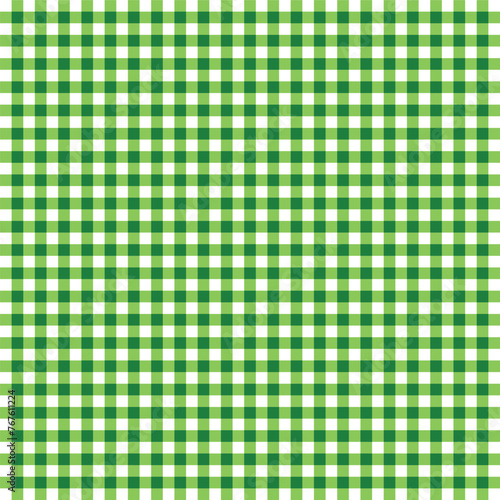 Green tablecloth seamless pattern