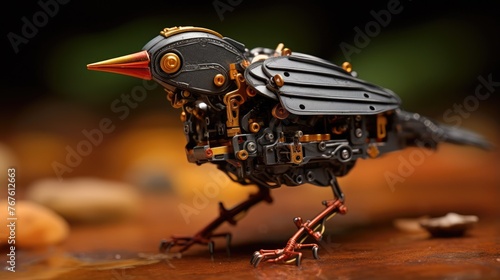 microbots building nanoscale robotic birds photo