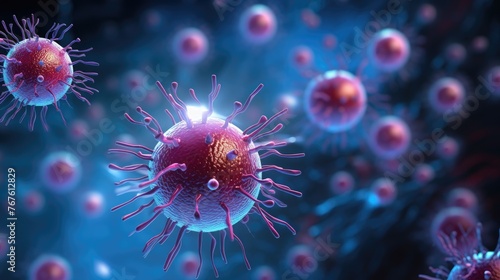 nanobots enhancing human immune responses photo