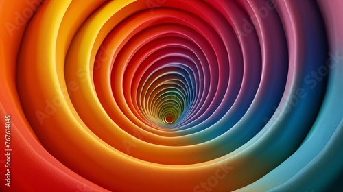 abstract colorful swirl