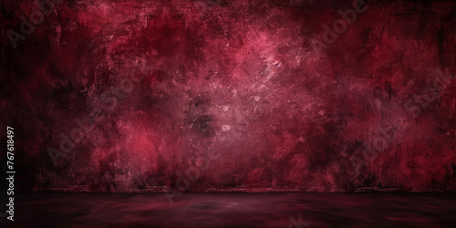 red background  red grunge texture background for poster  Dark Red Stucco Wall Background. Valentines  Christmas banner 