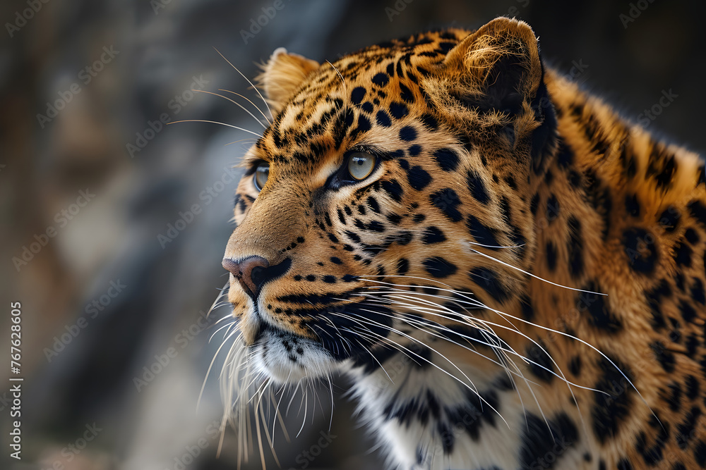 leopard. predatory big cat. zoology and fauna. mammal leopard. predatory big cat. zoology and fauna. mammal
