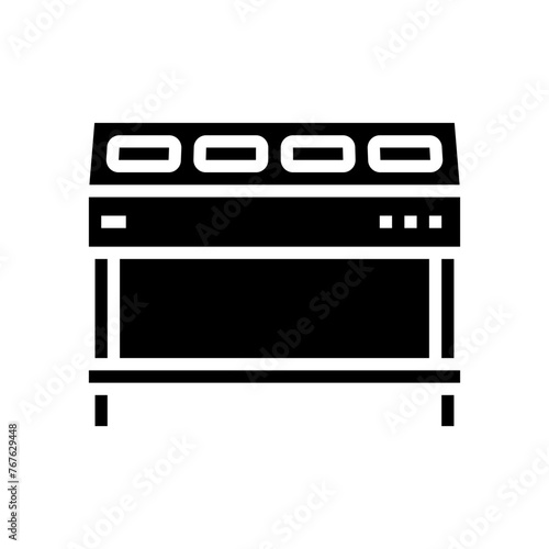 food warmer restaurant equipment glyph icon vector. food warmer restaurant equipment sign. isolated symbol illustration