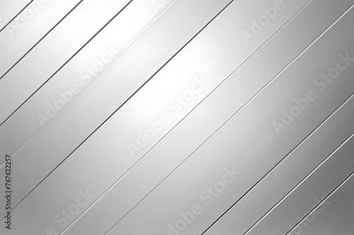 Abstract metallic background with white and gray lines. 3d illustration.