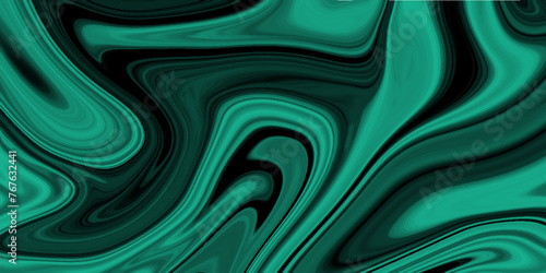 Abstract background of colorful liquid liner. Abstract texture of liquid acrylic. Macro mineral stone malachite on a white background photo