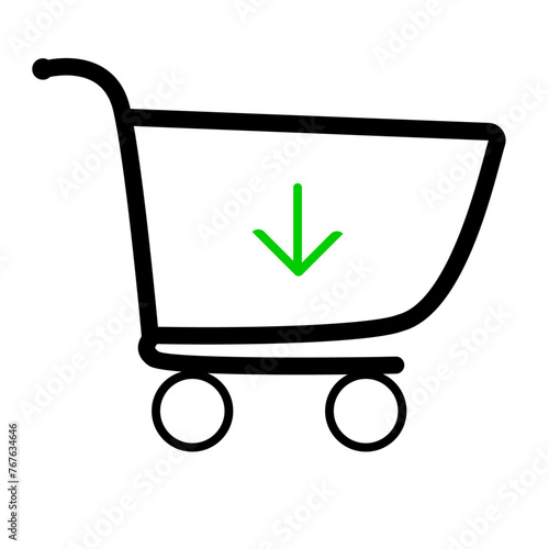 Chariot de supermarché
