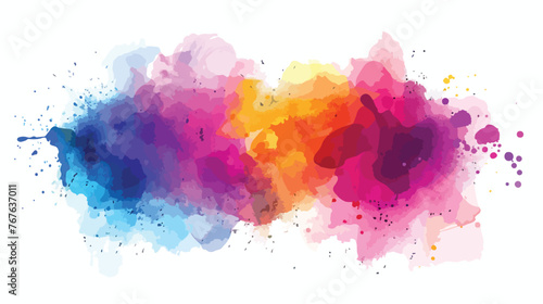 Creative painting colorful abstract on background 