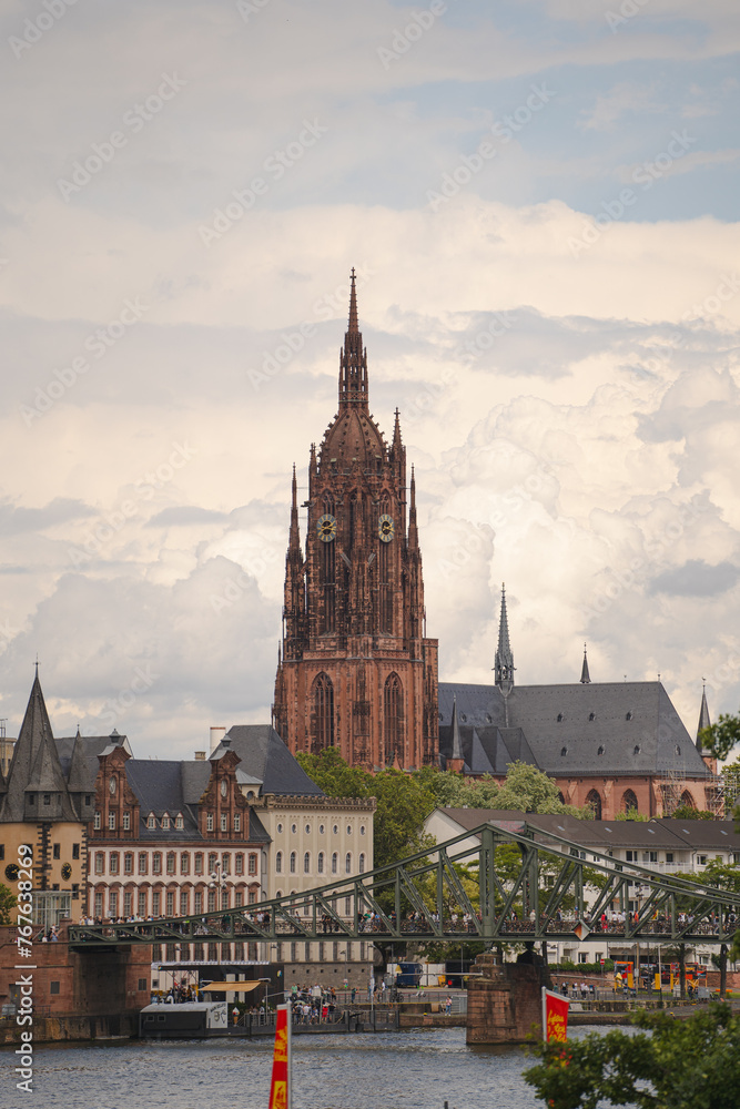 Naklejka premium church in Frankfurt, Germany