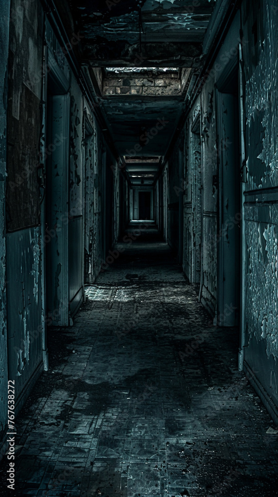 Eerie whispers fill the halls of the haunted asylum where the past and present collide