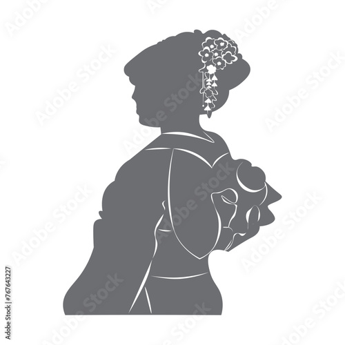 成人式、成人　後ろ姿
