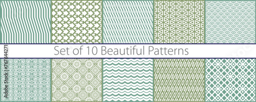 Beautiful Seamless Patterns 