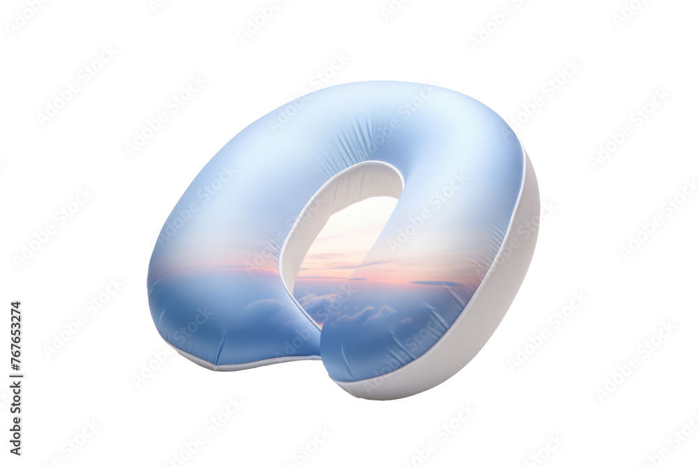 Majestic Inflatable Masterpiece Afloat. On White or PNG Transparent Background. Majestic Inflatable Masterpiece Afloat. On White or PNG Transparent Background.