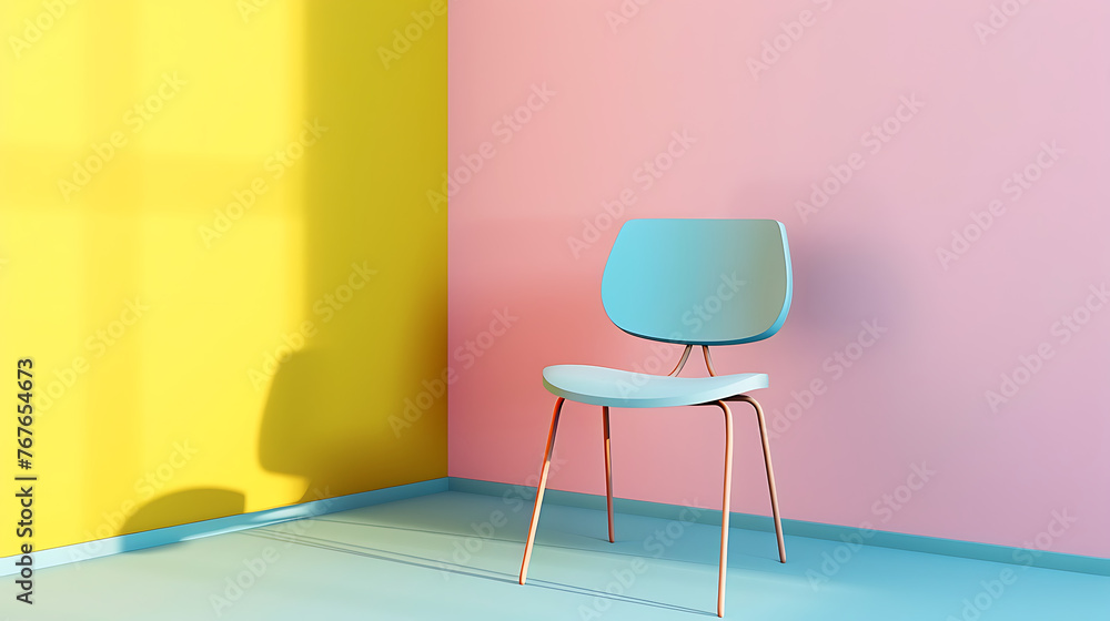 Obraz premium A chairs the choice for comfortable relaxation