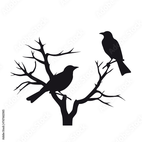 A birds sitting on top of a tree branch