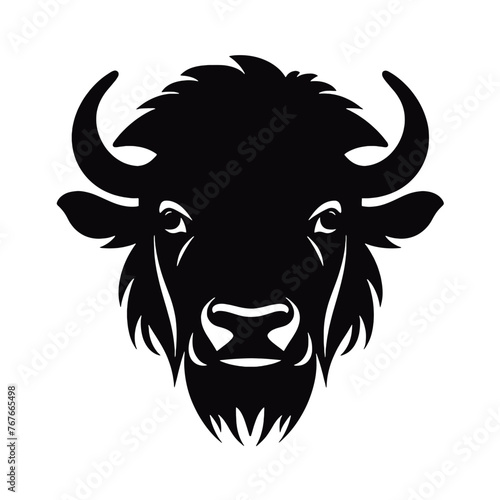 Buffalo - American Bison Silhouette 