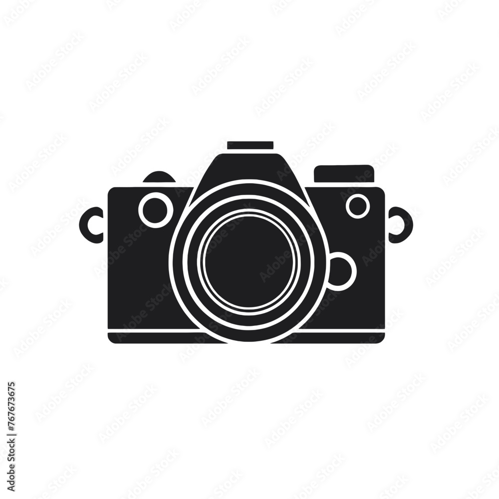 Photo camera icon vector sign and symbols