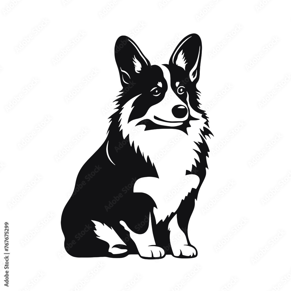 Corgi Silhouette Corgi Silhouette