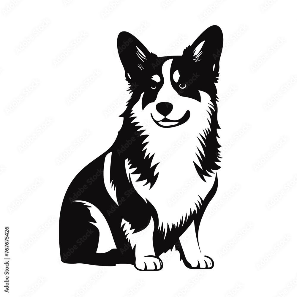 Corgi Silhouette Corgi Silhouette