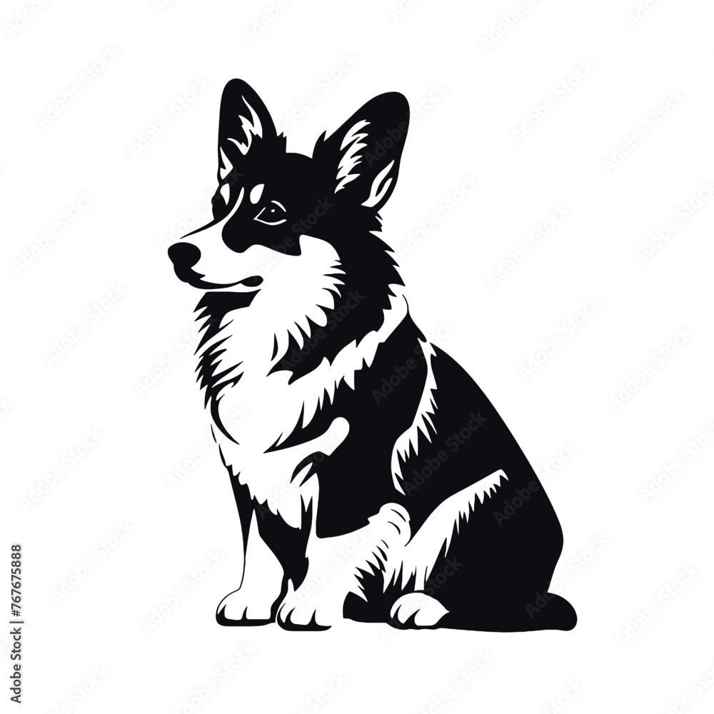 Corgi Silhouette Corgi Silhouette