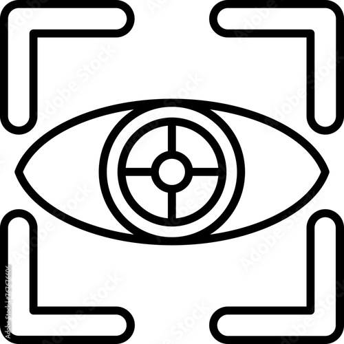 Eye Sensor Icon