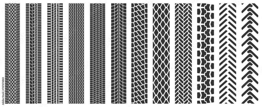 Photography Tire tracks