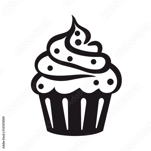  cupcake Silhouette 