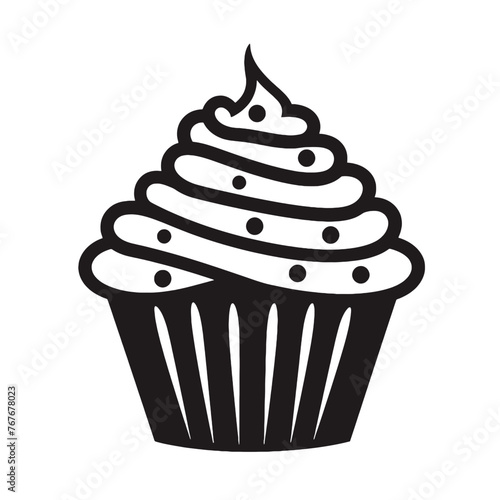  cupcake Silhouette 