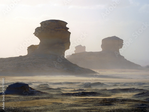 White Desert National Park, Libyan Desert, Egypt photo