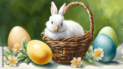 Somewhere in a parallel universe, a cheerful mutant half-breed of a rabbit and a chicken, Zaebushkek