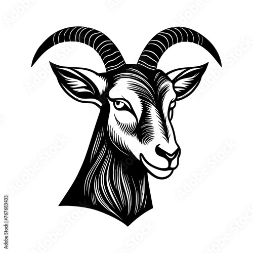 head of a goat