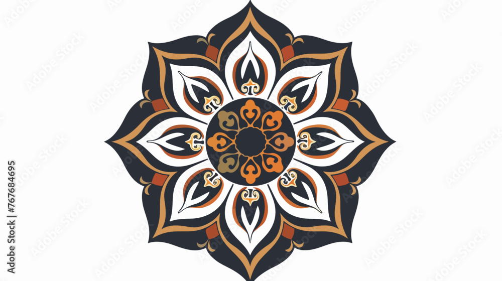 Royal mandala design for decoration invitation medita
