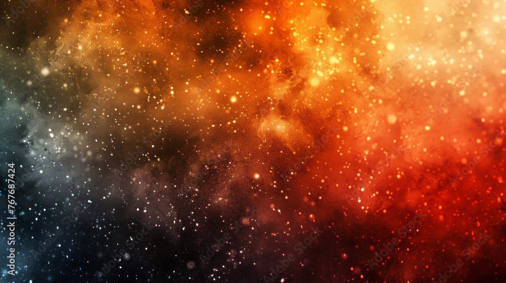 Cosmic Dust and Starfield in Space Cosmic Dust and Starfield in Space