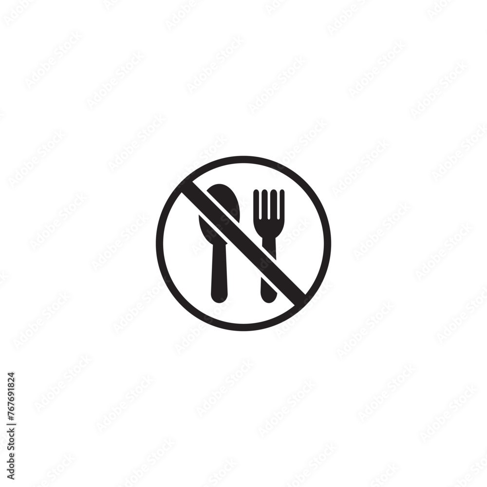 no eating icon no eating icon
