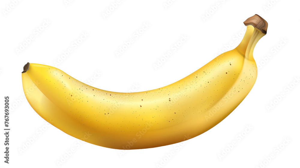 Fruit Banana on Transparent Background PNG