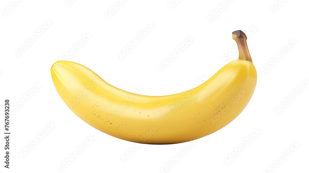 Banana on Transparent Background PNG