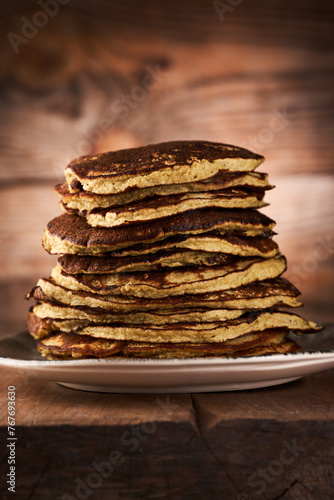 Wallpaper Mural Protein banana and oatmeal pancakes Torontodigital.ca