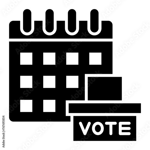   Calendar glyph icon