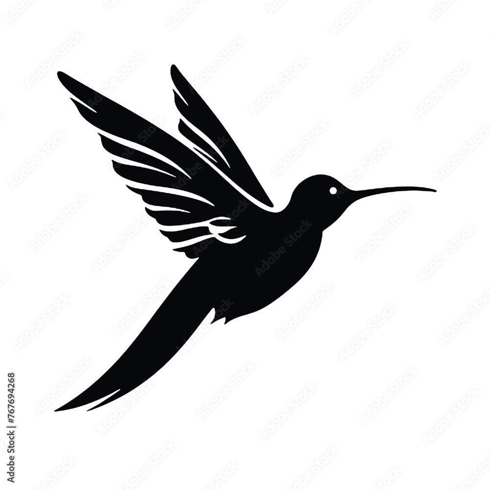 Fototapeta premium hummingbird illustration