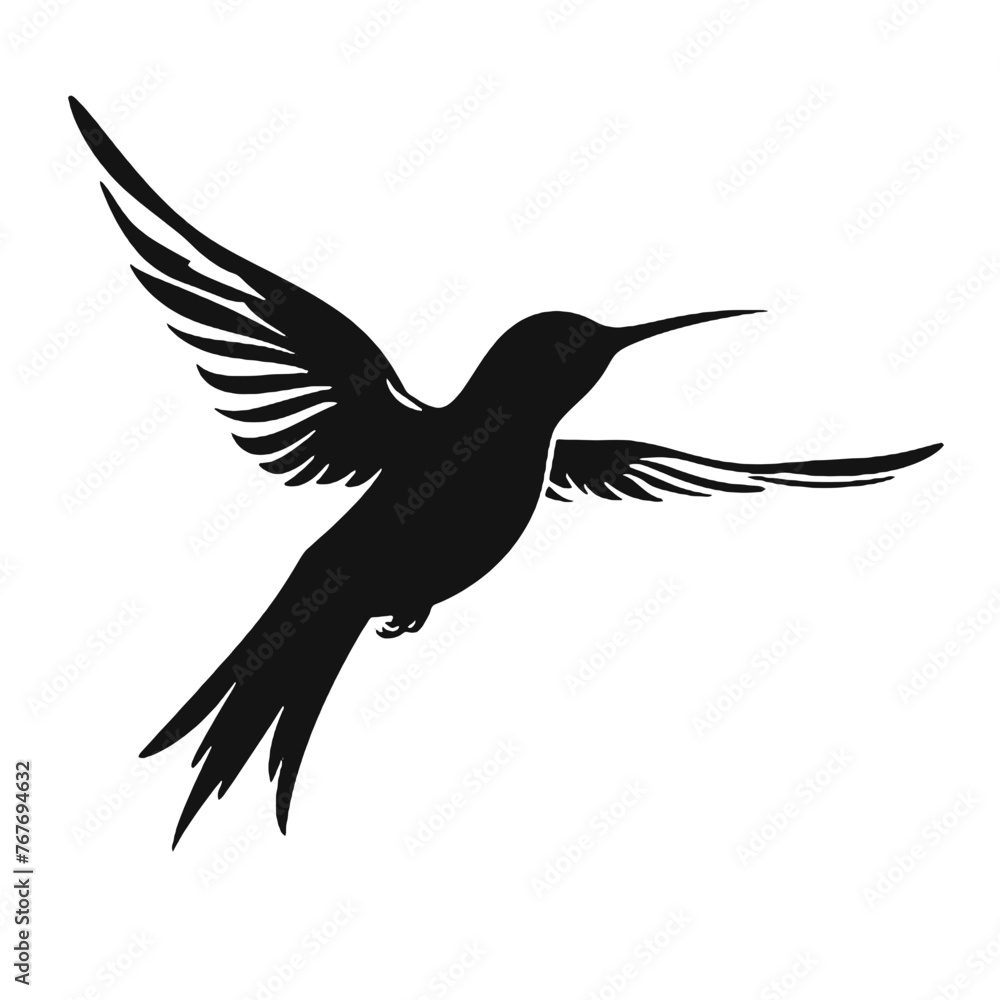 Obraz premium hummingbird illustration