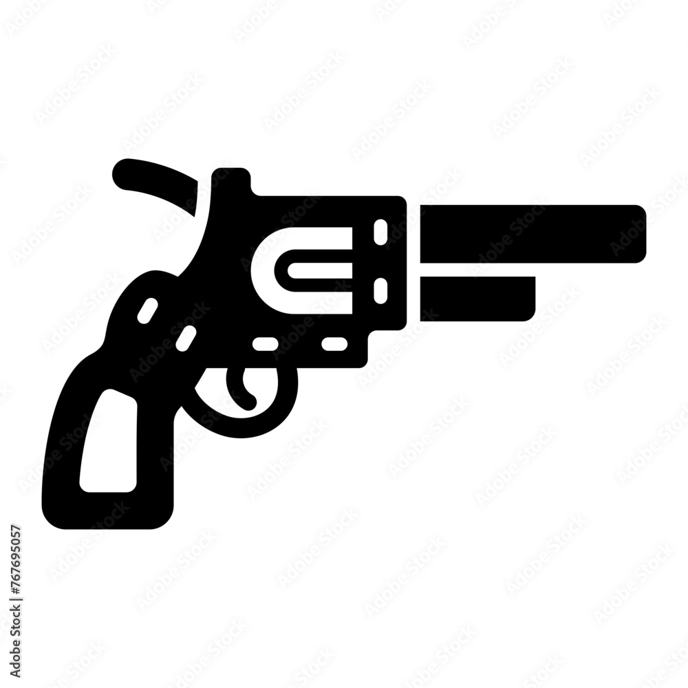   Gun glyph icon