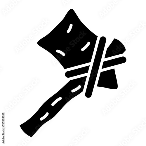   Axe glyph icon