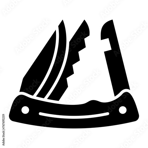   Jackknife glyph icon