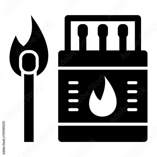   Matchbox glyph icon