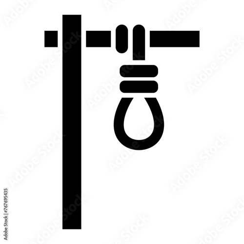   Gallows glyph icon